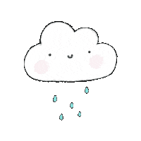 Agua Lluvia Sticker