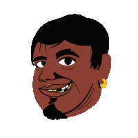 Confused Indian Woman Sticker