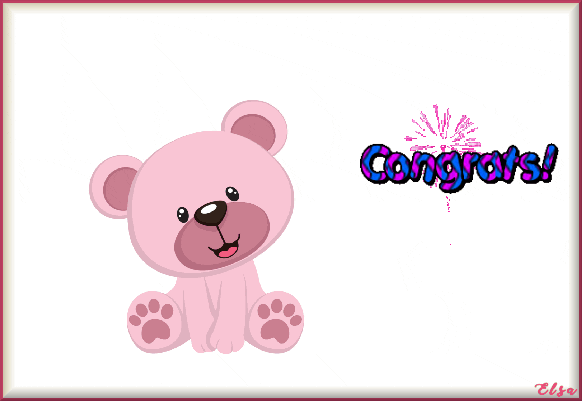 Teddy Bear Congrats GIF