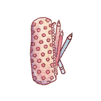 Art Pencil Sticker