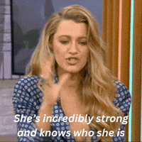 Stay Strong GIF by Blake Lively Fan