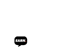 EarnClothing fashion speech bubble earnclothing earn clothing Sticker