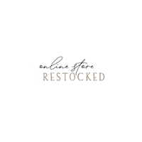 Online Store Restocked Sticker by Purely Curls