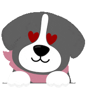 Heart Love Sticker by Mika And Bobby