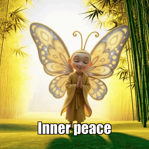 Inner Peace GIF by BuddhaFlyJourney