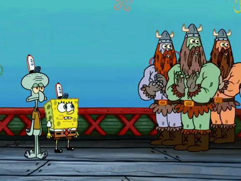 season 6 dear vikings GIF by SpongeBob SquarePants