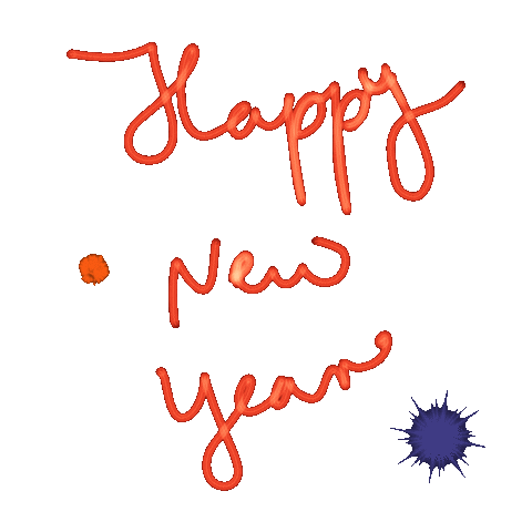 Celebrate New Year Sticker