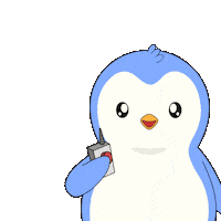 Fire Explode Sticker by Pudgy Penguins