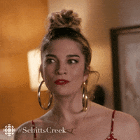 I Dont Think So Schitts Creek GIF by CBC