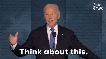 Joe Biden Dnc GIF by PBS News
