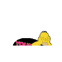Gay Simpsons Sticker by FERRY