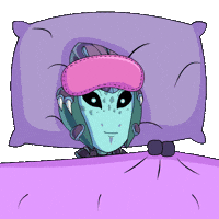 Tired Good Night GIF by Planet XOLO