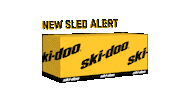 Winter Ski Sticker by Ski-Doo