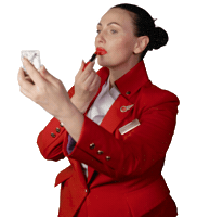 Virgin Holidays Fly Sticker by Virgin Atlantic