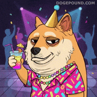 Shiba Inu Drinking GIF by Doge Pound