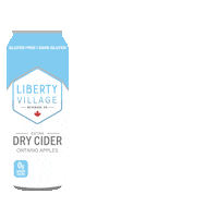 LibertyVillageBeverages liberty village liberty village cider liberty village beverages Sticker