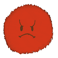 Angry Mood Sticker