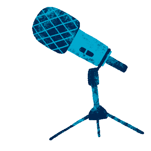 Podcast Announce Sticker by Your One and Only