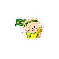 Brasil Sticker