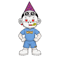 No Way Wow Sticker by Zhot