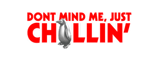 Penguin Sticker by Monopoly
