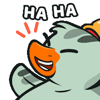 duckieland laugh duckie duckieland duckienft Sticker
