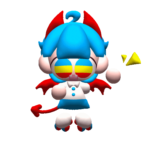 Happy 3D Sticker