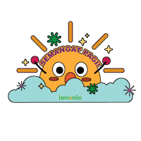 Back To School Good Job Sticker by Lemonilo