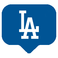 La Dodgers Notification Sticker by Los Angeles Dodgers