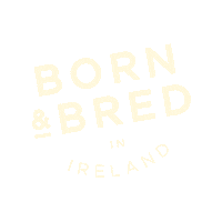 BornAndBred local ireland shop small shop local Sticker