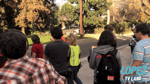 behind the scenes GIF by Lopez on TV Land
