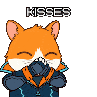 I Love You Kiss Sticker by Hamieverse