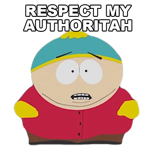 Eric Cartman Respect Sticker by South Park
