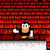 Happy Mega Man GIF by LLIMOO