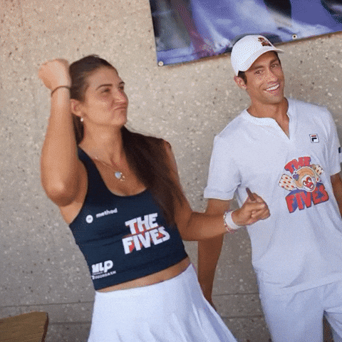 Feel Good Dancing GIF by NJ 5s | Major League Pickleball
