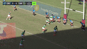 Josh Papalii Try GIF by Canberra Raiders
