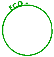 Green Sticker by Inomis Clothing