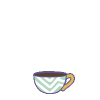 Heart Coffee Sticker by Karole Kessler