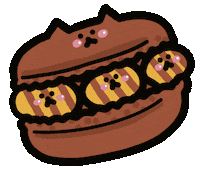 Dessert Macaron Sticker by Playbear520_TW