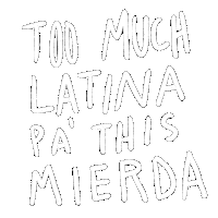 Latina Sticker
