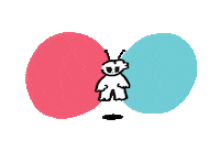 bebe_ butterfly 可愛い 笑 シュール Sticker