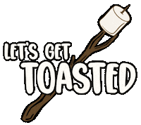 Camping Summer Vacation Sticker