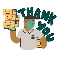 Home Thank You Sticker by One Medical