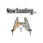 Cat Loading Sticker by Pandokabushikigaisha