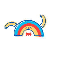 Rainbow Rainbowchan Sticker