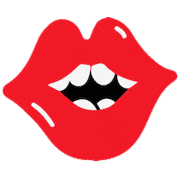 Lips Kiss Sticker by SuperShe