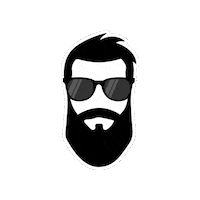 Beard Sticker by beardrulez