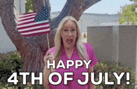 Independence Day Usa GIF by Vikki Downey
