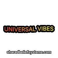 Good Vibes Love Sticker by Shared Belief Systems