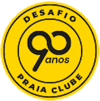 90Anos Sticker by Praia Clube